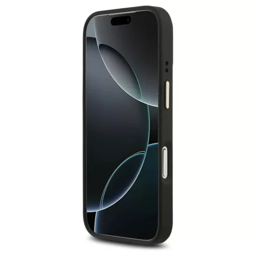 Guess 4G Stripe MagSafe tok iPhone 17 Pro készülékhez fekete