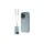 Guess GUHCP14LP4TDSCPB iPhone 14 Pro 6.1 készülékhez kemény tok Crossbody 4G Metal Logo kék