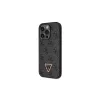 Guess GUHCP14LP4TDSCPK iPhone 14 Pro 6.1” készülékhez Crossbody 4G Metal Logo kemény tok fekete