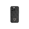 Guess GUHCP14LP4TDSCPK iPhone 14 Pro 6.1” készülékhez Crossbody 4G Metal Logo kemény tok fekete