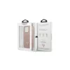 Guess GUHCP13LPSATPP iPhone 13 Pro / 13 6,1" készülékhez tok SaffianoTriangle Logo Cardslot rózsaszín
