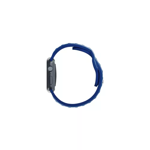 3MK szilikon óraszíj Apple Watch 38/40/41mm készülékhez kék