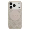 Guess 4G Circle Classic Logo MagSafe tok iPhone 17 Pro készülékhez rózsaszín