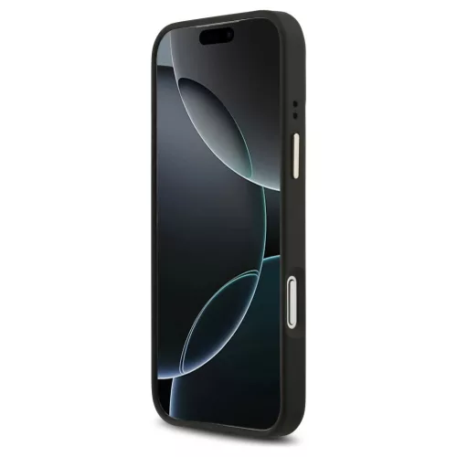 tok Guess 4G Stripe MagSafe iPhone 17 Pro Max készülékhez fekete