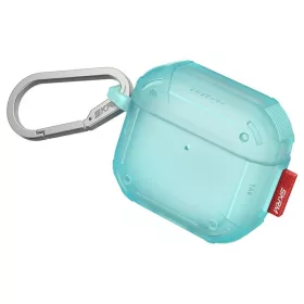 Skinarma Mecha CE tok AirPods 4 készülékhez türkiz