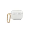 Guess GUAPUCG4GT AirPods Pro tok készülékhez Transparent Glitter Collection