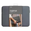 UNIQ bag Cyprus 16" laptop tok vízálló neopré onyx