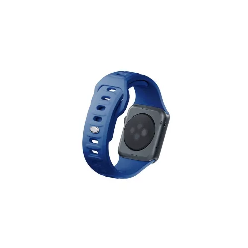 3MK szilikon óraszíj Apple Watch 42/44/45/49mm készülékhez kék