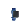3MK szilikon óraszíj Apple Watch 42/44/45/49mm készülékhez kék