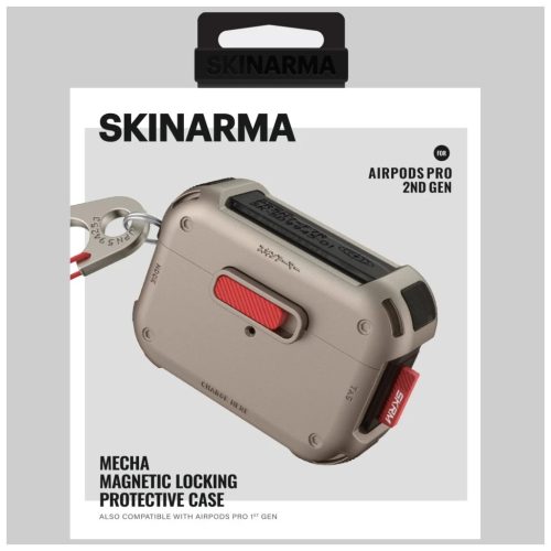 Skinarma Mecha tok AirPods Pro 2 készülékhez sampány