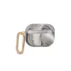 Guess GUAPUNMK AirPods Pro tok készülékhez Marble Collection fekete