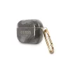 Guess GUAPUNMK AirPods Pro tok készülékhez Marble Collection fekete