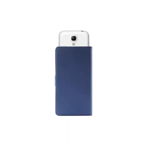 PURO Smart Wallet XL univerzális tok 5.1 fényképtartóval és kártya rekeszekkel kék