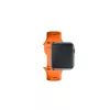 3MK szilikon óraszíj Apple Watch 42/44/45/49mm készülékhez narancssárga