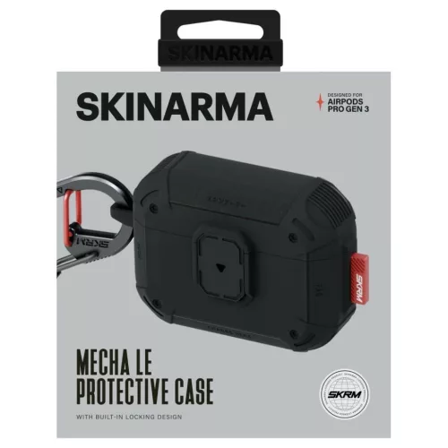 Tok Skinarma Mecha LE AirPods Pro 3 készülékhez fekete