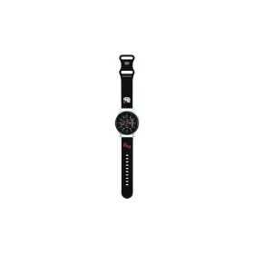   Hello Kitty univerzális szilikon szíj HKUWLSCHBLK Silicone Kitty Head 22mm fekete