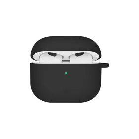   UNIQ tok Nexo AirPods 4 készülékhez + silikon fülhorgok fekete