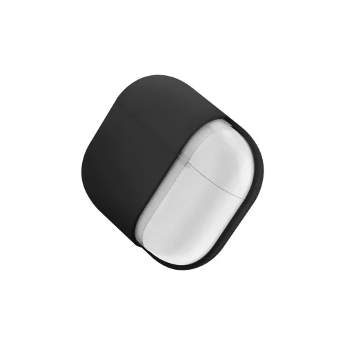 UNIQ tok Nexo AirPods 4 készülékhez + silikon fülhorgok fekete