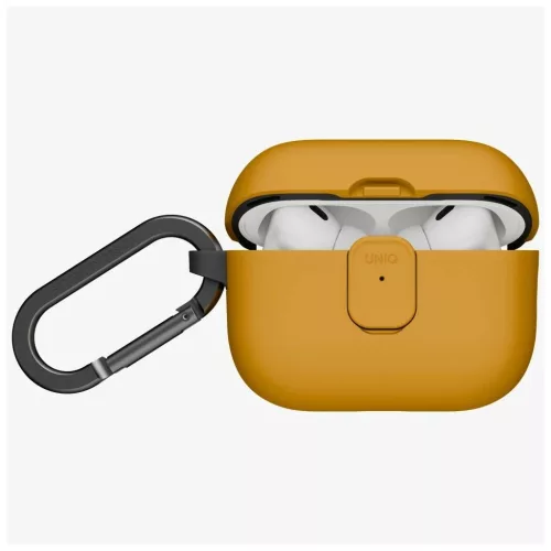 Tok UNIQ Clyde AirPods Pro 3 gen készülékhez sárga-szürke