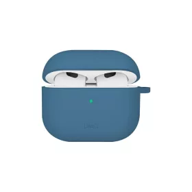   UNIQ tok Nexo AirPods 4 készülékhez + Ear Hooks Silicone, pacifik kék
