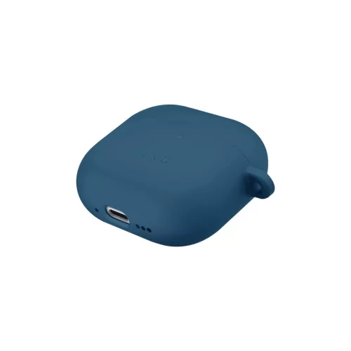 UNIQ tok Nexo AirPods 4 készülékhez + Ear Hooks Silicone, pacifik kék