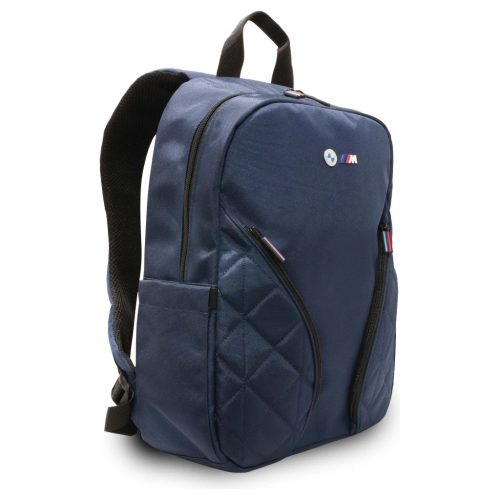 Hátizsák BMW Nylon zsebek & Metal Logo 16" tengerészkék