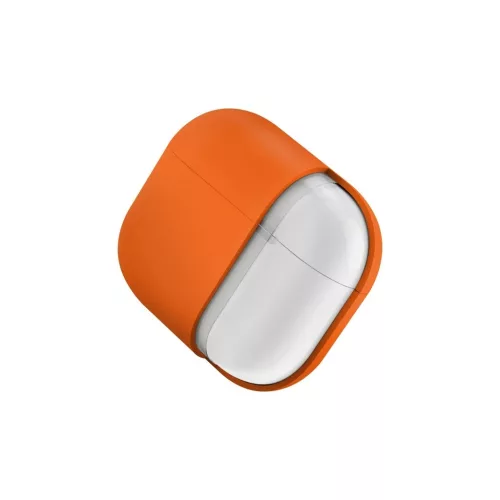 UNIQ tok Nexo AirPods 4 készülékhez + Ear Hooks Silicone, narancs