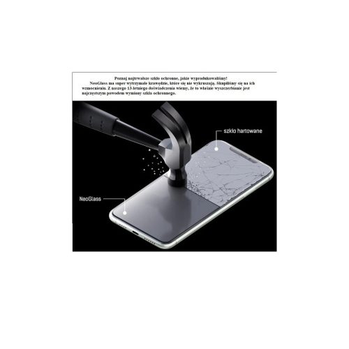 3MK NeoGlass kijelzővédő Samsung Galaxy A515, A51, S20/S20 FE készülékhez fekete