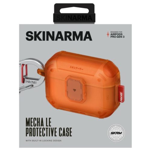 Skinarma Mecha LE tok AirPods Pro 3 készülékhez narancssárga
