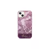Guess GUHCP14MHGPLHF iPhone 14 Plus / 15 Plus 6.7" készülékhez kemény tok Porcelain Collection fucsia