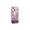 Guess GUHCP14MHGPLHF iPhone 14 Plus / 15 Plus 6.7" készülékhez kemény tok Porcelain Collection fucsia