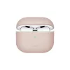 UNIQ Lino Case AirPods 3 gen. szilikon tok készülékhez pasztell rózsaszín