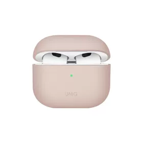   UNIQ Lino Case AirPods 3 gen. szilikon tok készülékhez pasztell rózsaszín