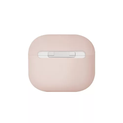 UNIQ Lino Case AirPods 3 gen. szilikon tok készülékhez pasztell rózsaszín
