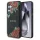 Guess Leather 4G Flowers Print Metal Classic Logo MagSafe Samsung Galaxy S25 készülékhez tok fekete
