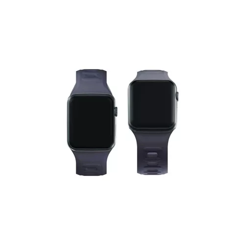 3MK szilikon óraszíj Apple Watch 38/40/41mm készülékhez szürke