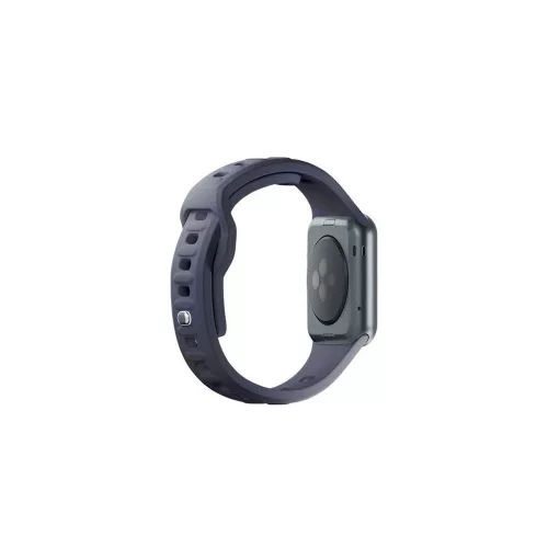 3MK szilikon óraszíj Apple Watch 38/40/41mm készülékhez szürke