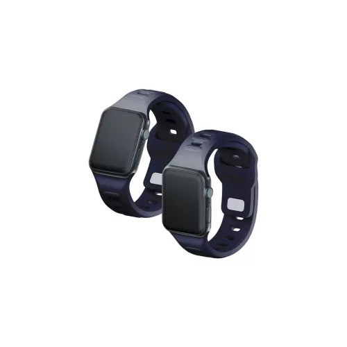 3MK szilikon óraszíj Apple Watch 38/40/41mm készülékhez szürke