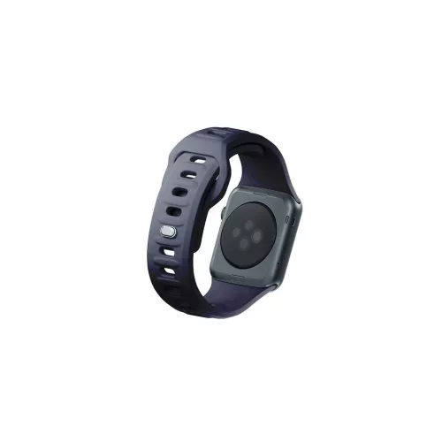 3MK szilikon óraszíj Apple Watch 38/40/41mm készülékhez szürke