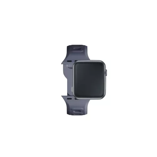 3MK szilikon óraszíj Apple Watch 38/40/41mm készülékhez szürke