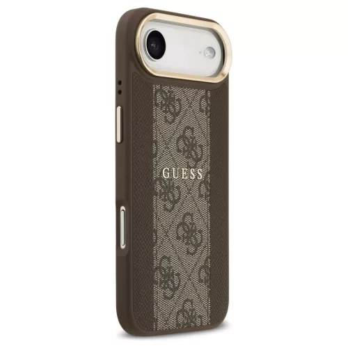 Tok Guess 4G Stripe MagSafe iPhone 17 Air készülékhez barna