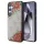 Guess bőr 4G virágmintás fém klasszikus logó MagSafe Samsung Galaxy S25 készülékhez tok rózsaszín