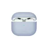 UNIQ Lino Case AirPods 3 gen. készülékhez szilikon tok arctikus kék