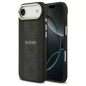   Guess 4G Stripe MagSafe tok iPhone 17 Air készülékhez fekete