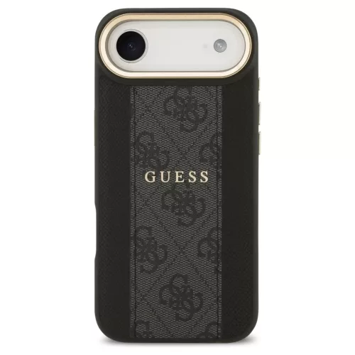 Guess 4G Stripe MagSafe tok iPhone 17 Air készülékhez fekete