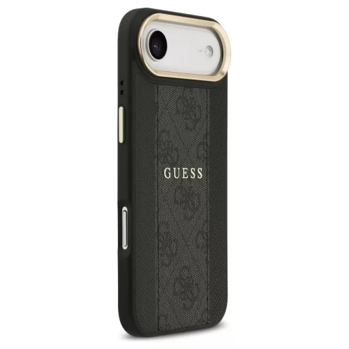 Guess 4G Stripe MagSafe tok iPhone 17 Air készülékhez fekete