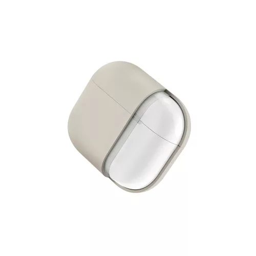 UNIQ Lino Case AirPods Pro 2 gen készülékhez szilikon tok bézs