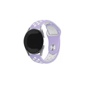 Beline Óra Szíj 22mm Sport Silicone doboz lila/fehér