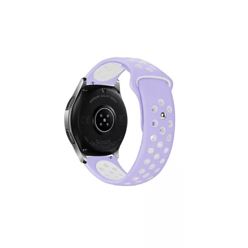 Beline Óra Szíj 22mm Sport Silicone doboz lila/fehér