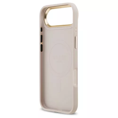 Guess 4G Stripe MagSafe tok iPhone 17 Air készülékhez rózsaszín